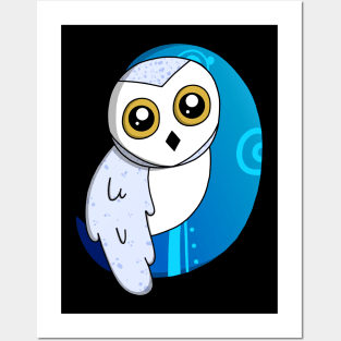 Mystical Snowy Owl Posters and Art